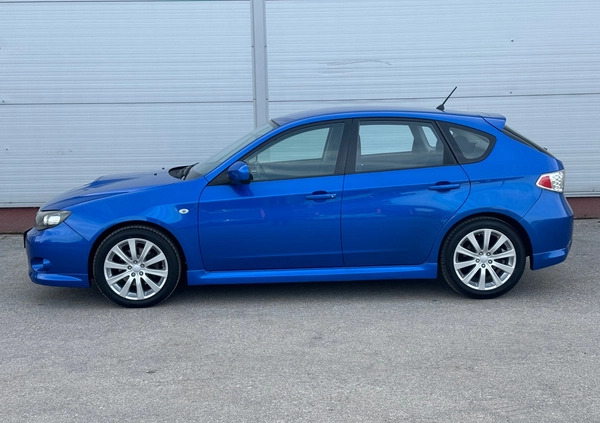 Subaru Impreza cena 64500 przebieg: 139998, rok produkcji 2009 z Starachowice małe 781